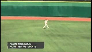 2003 Kevin Millwood no hitter final out [upl. by Nnylarak]