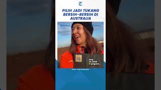 Sosok Dea Lulusan Cumlaude UGM Pilih Jadi Tukang Bersih bersih di Australia shorts [upl. by Hakym]