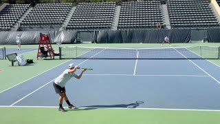 Single Points 2023 College Tennis [upl. by Joselow]