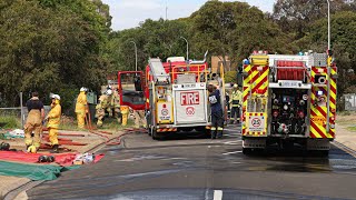 House Fire  Morphett Vale  On Scene Footage [upl. by Malissia769]