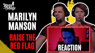 Marilyn Manson Raise the Red Flag REACTION by Songs and Thongs [upl. by Dodie]