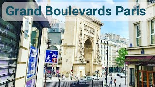 Grand Boulevards Paris Tour  Les Grand Boulevards  Part Two [upl. by Salisbury]