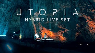 UTOPIA  Hybrid Live Set  CAVE Stopića Serbia Powered By Chameleon  Melodic Techno Mix [upl. by Yuji]