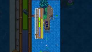 Stardew Valley catching the Legendary Fish shorts [upl. by Emee]