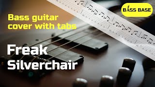 Silverchair  Freak  Bass cover with tabs [upl. by Mckay585]