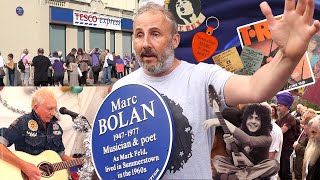 Marc Bolans Teenage Dream Summerstown Blue Plaque Unveiling [upl. by Fanni]