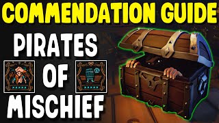 Pirates of Mischief Commendation Guide  Sea of Thieves [upl. by Taite320]