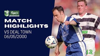 Chippenham Town vs Deal Town  FA Vase Final Highlights Sat 6th May 2000 [upl. by Suirtemed]