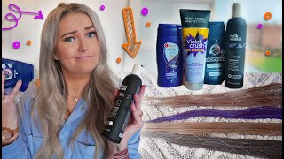 Wat is de beste zilvershampoo Schwarzkopf Kruidvat JohnFrieda Milkshake keijzersterk DIY [upl. by Emarej]