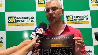 ACIA divulga campanha da Black Friday com horário especial no comércio de Assis [upl. by Ahto]