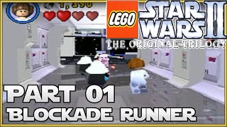 LEGO Star Wars II Original Trilogy DS  Part 1 Blockade Runner [upl. by Jacobson]