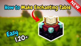 How to make a minecraft enchanting table 2024 [upl. by Ailsun]