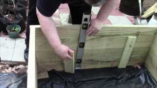 How to Build a Double High 185 inch tall Raised Garden Bed [upl. by Herod612]