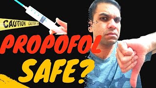 Consultant Anesthesiologist explains the safety of using Propofol [upl. by Eerual]