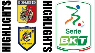 US Catanzaro vs Juve Stabia Highlights  LEGA B 20242025 [upl. by Thomsen]