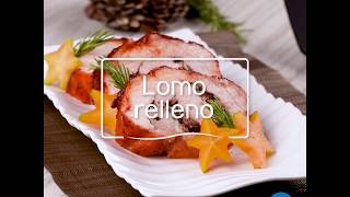 Lomo relleno navideño [upl. by Levina]