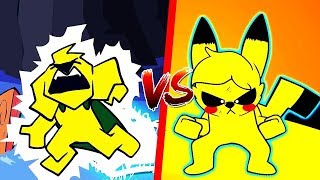 ¡PIKACHU MIKE 2 VS DIAMANTITO 2 💎🎤 CoMPaS 💖 CANCIONES DE MIKECRACK PARODIAS MUSICALES [upl. by Humble]