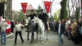 Osterreiten und Eierschieben in Bautzen  sorbische Bräuche in der Oberlausitz [upl. by Aititil21]