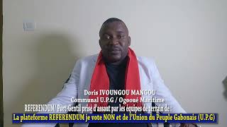 REFERENDUM Asaut sur PortGentil de lalliance UPG  Plateforme REFERENDUM je vote NON [upl. by Loydie]