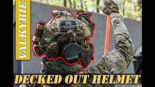 DECKED OUT AIRSOFT HELMET SETUP [upl. by Htenek]