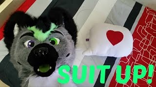 Fursuit suit up by Zander Shepard [upl. by Edette]