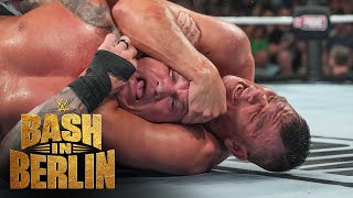 Gunther vs Randy Orton – World Heavyweight Title Match WWE Bash in Berlin 2024 highlights [upl. by Isaak]