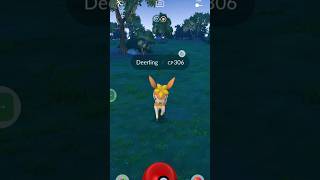 Caught a deerling in Pokemon go pokemongo [upl. by Zeugirdor]