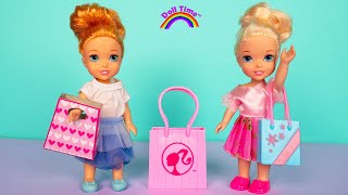 Elsie and Annie go to Barbies New Shopping Mall  🛍 [upl. by Enilra]