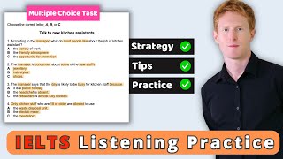 IELTS Listening  Best Strategy for Multiple Choice Questions [upl. by Yentuoc]