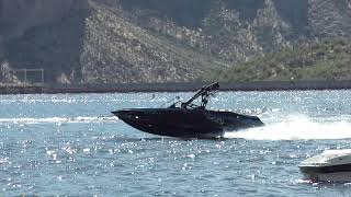 2011 Axis A22 Lake Test Boulder Boats Saguaro Lake [upl. by Henriette668]