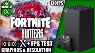 Fortnite Chapter 6  Xbox Series X Gameplay  FPS Test [upl. by Heida]