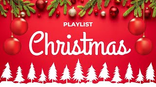 Merry Christmas 2023  Top Christmas Songs Playlist Official Fireplace Video [upl. by Laehcar]