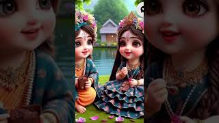 Radhe Shyam song Krishna ji Radha rani❤️❤️❤️❤️ [upl. by Oikim267]