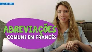 10 Abreviações Para Falar Como os Franceses [upl. by Eiclud814]