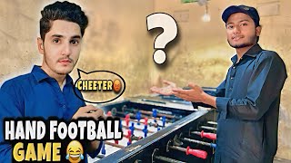 Hand Football Game Me VS Faheel😅 Who is Win🤔 [upl. by Imuya]