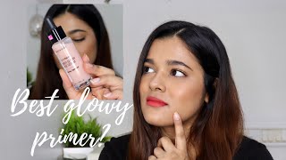 BEST GLOWY PRIMER Reviewing the Wet n Wild Primer Serum  Raina Jain [upl. by Sikras]