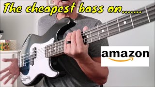 I bought the cheapest bass on Amazon [upl. by Idaf]