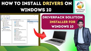 how to install drivers on windows 10  driver pack installer for windows 10  Imran Arif Tech [upl. by Kirsteni348]