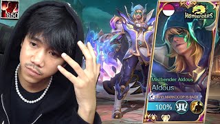 MARKOCOP TELAH KEMBALI  REVIEW SKIN ALDOUS MISTBENDER TEPAT DI HARI ULANG TAHUN  Mobile legends [upl. by Aihsekram]