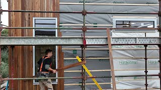 Installing Spotted Gum Shiplap Cladding [upl. by Pell4]