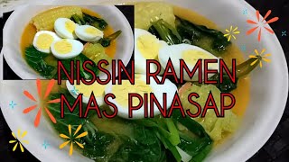 RAMEN NISSIN VEGGIES OVERLOAD BUDGET MEAL [upl. by Von224]