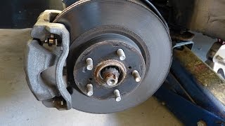 Toyota Corolla Brake Pad Replacement  Brake Job [upl. by Herodias984]