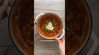 Tomato Gnocchi Stew with NO chopping and ready in 1 pot veganrecipes plantbased veganfood [upl. by Itsur]