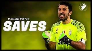 Gianluigi Buffon ◐ Goat of Goalkeepers ◑ Impossible Saves ∣ HD [upl. by Decamp]