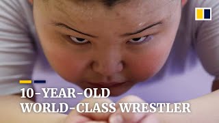 Meet the 10yearold world champion sumo wrestler [upl. by Duffie]