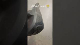 RIP dust buster 😭 blackanddecker cordlessvacuum dustbuster rip dead bitthedust help sad [upl. by Nylodam]