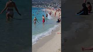 Turkey Alanya Beach 🌞🏖 beachwalk [upl. by Diet]