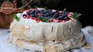 Tarta De Merengue Con Frutas Del Bosque [upl. by Dottie]