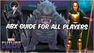 ABX 14 Day Guide for Competitive amp Casual Players  Marvel Future Fight [upl. by Alley]