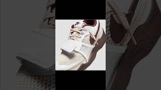 Travis Scotts Light Chocolate Nike Field Jaxx Drops Next Month [upl. by Ahsikym]